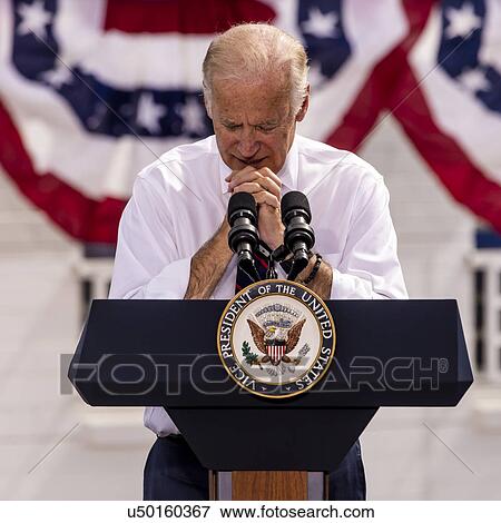 Stock Photo - Vice President Joe Biden campaigns for Nevada Democratic U. S. Senate candidate Catherine Cortez Masto and Hillary Clinton. Fotosearch