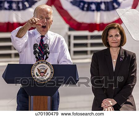 Vice President Joe Biden campaigns for Nevada Democratic U. S. Senate candidate Catherine Cortez Masto and Hillary Clinton View Large Photo Image Stock Photo - Vice President Joe Biden campaigns for Nevada Democratic U. S. Senate candidate Catherine Cortez Masto and Hillary Clinton. Fotosearch