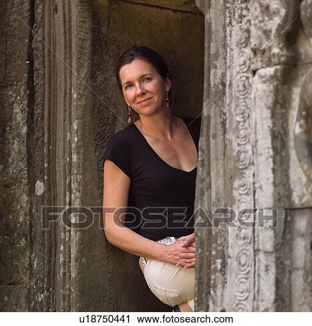Angkor Wat - Angkor Thom, Seam Reap - Cambodia View Large Photo Image Stock Image - Angkor Wat - Angkor Thom, Seam Reap - Cambodia. Fotosearch