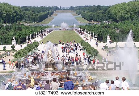 Stock Image - Chateau de Versailles, France. Fotosearch