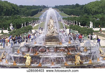Stock Image - Chateau de Versailles, France. Fotosearch