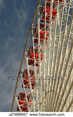 Stock Photo - Ferris wheel at Navy Pier in Chicago. Fotosearch