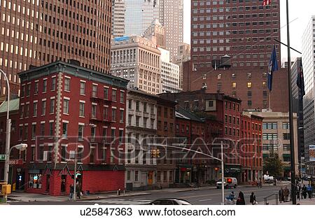 Financial District, New York City View Large Photo Image Stock Image - Financial District, New York City. Fotosearch