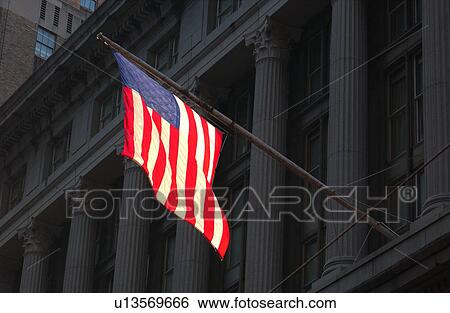 Stock Photograph - Financial District, New York City. Fotosearch