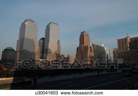 Stock Image - Ground Zero, New York City. Fotosearch