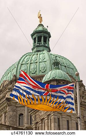 Stock Image - Legislative Government Buildings, Victoria, British Columbia, Canada. Fotosearch