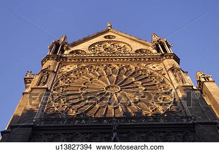 Picture - Notre Dame, Ile de la Cité, Paris, France. Fotosearch