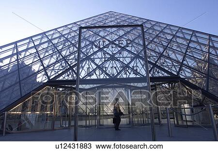 Stock Image - The Louvre Museum, Paris, France. Fotosearch