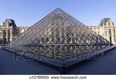 Stock Image - The Louvre Museum, Paris, France. Fotosearch