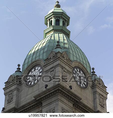 Stock Image - Vancouver, Canada - buildings in city centre. Fotosearch