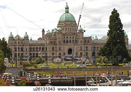 View of Government Buildings from harbour, Victoria, British Columbia, Canada View Large Photo Image Stock Image - View of Government Buildings from harbour, Victoria, British Columbia, Canada. Fotosearch