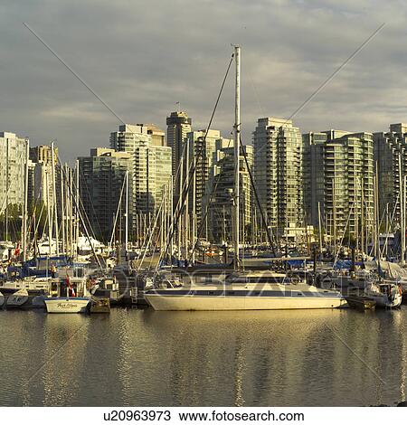 Waterfront - Vancouver, British Columbia, Canada View Large Photo Image Stock Image - Waterfront - Vancouver, British Columbia, Canada. Fotosearch