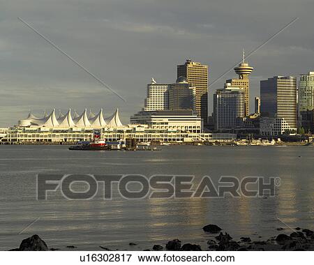 Waterfront - Vancouver, British Columbia, Canada View Large Photo Image Stock Photo - Waterfront - Vancouver, British Columbia, Canada. Fotosearch