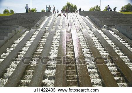 Fountain in outdoor park View Large Photo Image Stock Image - Fountain in outdoor park. Fotosearch