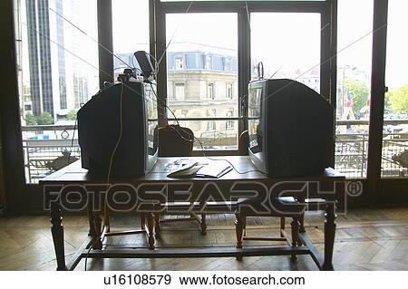 Stock Photo - Interior Room, Paris, France. Fotosearch