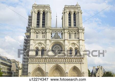 Notre Dame Cathedral, Paris, France View Large Photo Image Stock Photo - Notre Dame Cathedral, Paris, France. Fotosearch