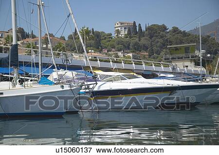 Yacht in port View Large Photo Image Stock Photo - Yacht in port. Fotosearch