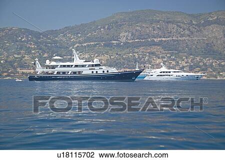 Stock Image - Yachts in port . Fotosearch