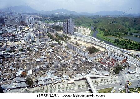 Stock Image - Downtown Central District of Shenzhen. Fotosearch