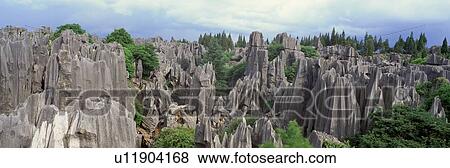 The Stone Forest View Large Photo Image Stock Photo - The Stone Forest . Fotosearch