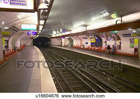 Metro Station View Large Photo Image Stock Photograph - Metro Station. Fotosearch