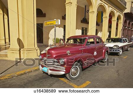 Stock Photo - Classic old American cars. Fotosearch