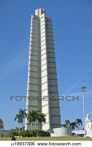 Memorial to Jose Marti by artist Juan Jose Sicre in Havana View Large Photo Image Stock Photograph - Memorial to Jose Marti by artist Juan Jose Sicre in Havana. Fotosearch