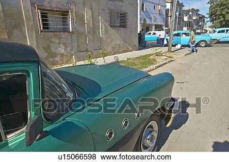 Old 1955 car parked with other old cars View Large Photo Image Stock Photo - Old 1955 car parked with other old cars. Fotosearch