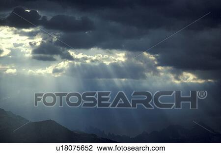 Stock Image - Cloudy Sky. Fotosearch