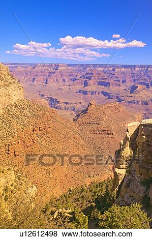 Stock Photo - Edge of South Rim of Grand Canyon National Park, Arizona. Fotosearch