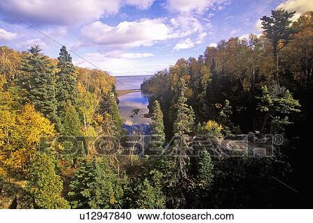 North Shore of Lake Superior, Tettegouche State Park, MN View Large Photo Image Stock Image - North Shore of Lake Superior, Tettegouche State Park, MN. Fotosearch