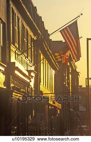 Tavern at Sunset, Maryland View Large Photo Image Stock Photo - Tavern at Sunset, Maryland. Fotosearch