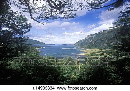 Ushuaia, Tierra del Fuego National Park and Andes Mountains, Argentina View Large Photo Image Picture - Ushuaia, Tierra del Fuego National Park and Andes Mountains, Argentina. Fotosearch