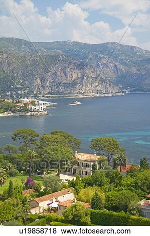 Looking out over Saint Jean Cap Ferrat View Large Photo Image Stock Photo - Looking out over Saint Jean Cap Ferrat. Fotosearch