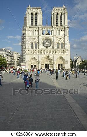 Notre Dame Cathedral, Paris, France View Large Photo Image Stock Photo - Notre Dame Cathedral, Paris, France. Fotosearch