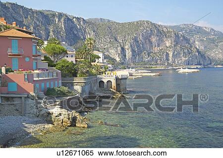 View from the Villa Kerylos, located on Pointe des Fourmis, in Beaulieu-Sur-Mer View Large Photo Image Stock Photography - View from the Villa Kerylos, located on Pointe des Fourmis, in Beaulieu-Sur-Mer. Fotosearch