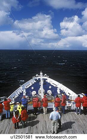 Bow of cruise ship, Antarctica View Large Photo Image Stock Image - Bow of cruise ship, Antarctica. Fotosearch