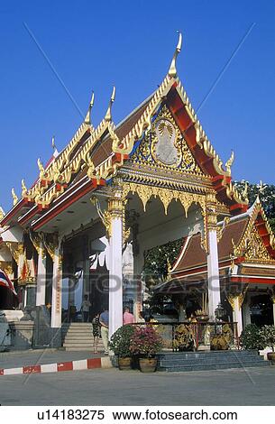 Buddhist Temple View Large Photo Image Stock Photography - Buddhist Temple. Fotosearch