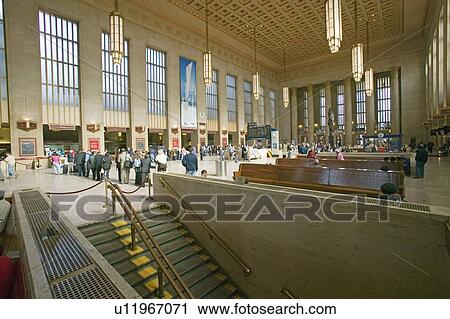 Interior view of 30th Street Station View Large Photo Image Stock Image - Interior view of 30th Street Station. Fotosearch