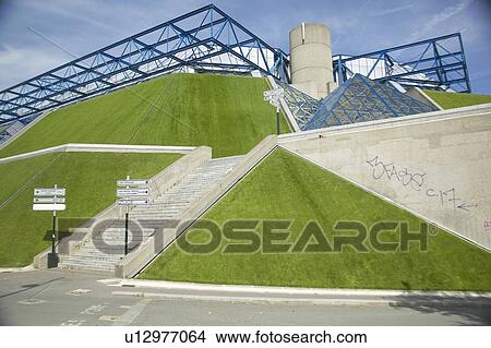 Palais de Omnisports, France View Large Photo Image Picture - Palais de Omnisports, France. Fotosearch
