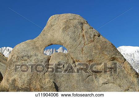 The Alabama Hills hole in rock View Large Photo Image Stock Photograph - The Alabama Hills hole in rock. Fotosearch
