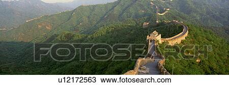 The Great Wall of China View Large Photo Image Stock Image - The Great Wall of China. Fotosearch
