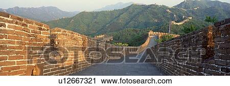 Stock Image - The Great Wall of China. Fotosearch