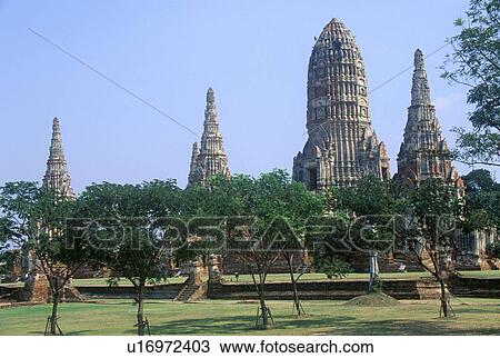 Wat Chang Lom Ancient Buddhist Temple View Large Photo Image Stock Image - Wat Chang Lom Ancient Buddhist Temple. Fotosearch
