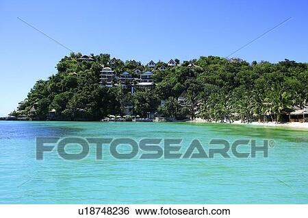 Beautiful scenery in Boracay island View Large Photo Image Stock Photograph - Beautiful scenery in Boracay island. Fotosearch