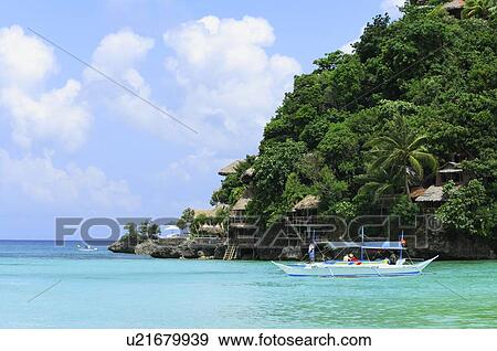 Boracay island in Philippines View Large Photo Image Stock Photo - Boracay island in Philippines. Fotosearch