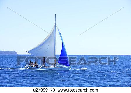 Yacht in the sea View Large Photo Image Stock Image - Yacht in the sea. Fotosearch