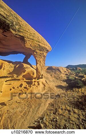 Stock Image - A sandstone table. Fotosearch