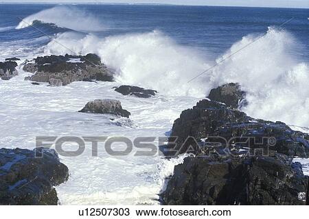 Atlantic Coastline View Large Photo Image Stock Image - Atlantic Coastline. Fotosearch