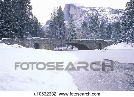 Snow Covered Bridge View Large Photo Image Stock Image - Snow Covered Bridge. Fotosearch
